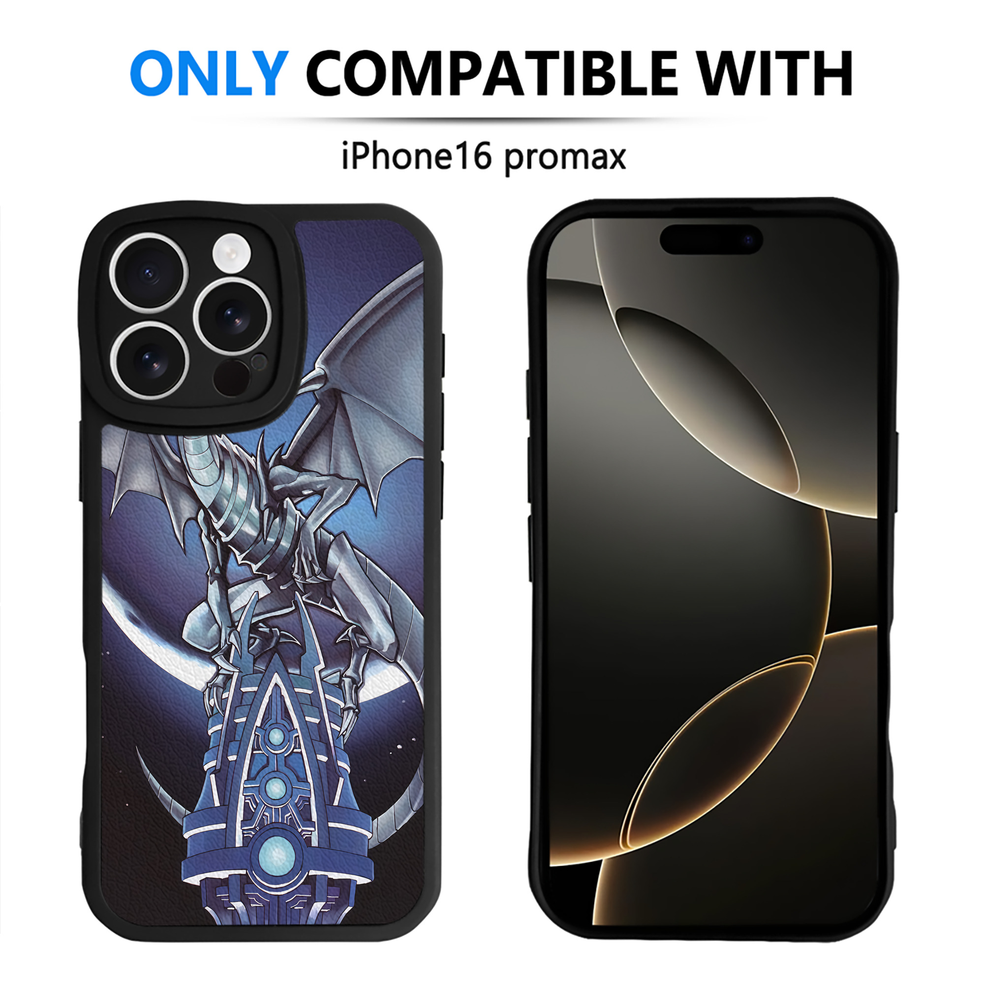 （画像用） 遊☆戯☆王 Yu-Gi-Oh! 【iPhone 16シリーズ対応】シリコンスマホケース（レザー調） 材質：シリコン